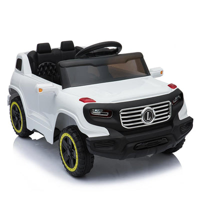 6V Electric Ride-On Car for Kids with MP3, Lights, and Remote Control - 3 Modes