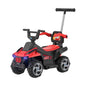 6V Kids Electric ATV 4-Wheeler Car Toy with LED Headlights and Bluetooth Connectivity