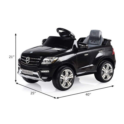 6V Mercedes Benz Electric Kids Ride On Car with MP3 Player and Remote Control - Suitable for Ages 3 to 6 Years