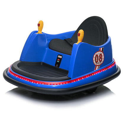 6V Pink Bumper Car with 7A.h Battery - Fun Ride for Kids!