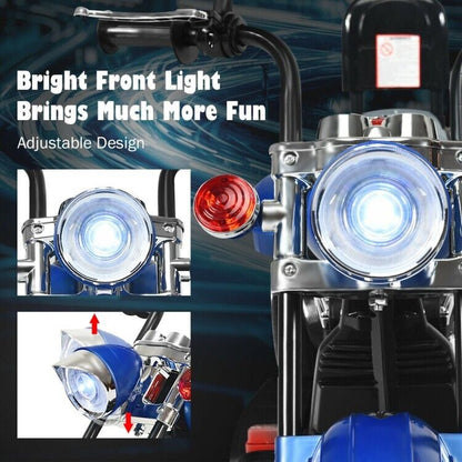 6V Toddler Electric Motorbike with Horn & Headlights - Perfect for Indoor and Outdoor Play!