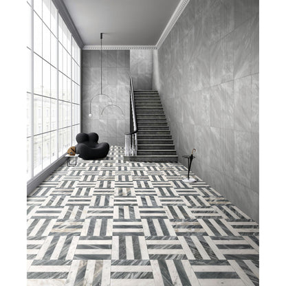 Elegant Waterjet Polished Marble Tile For Floor And Wall