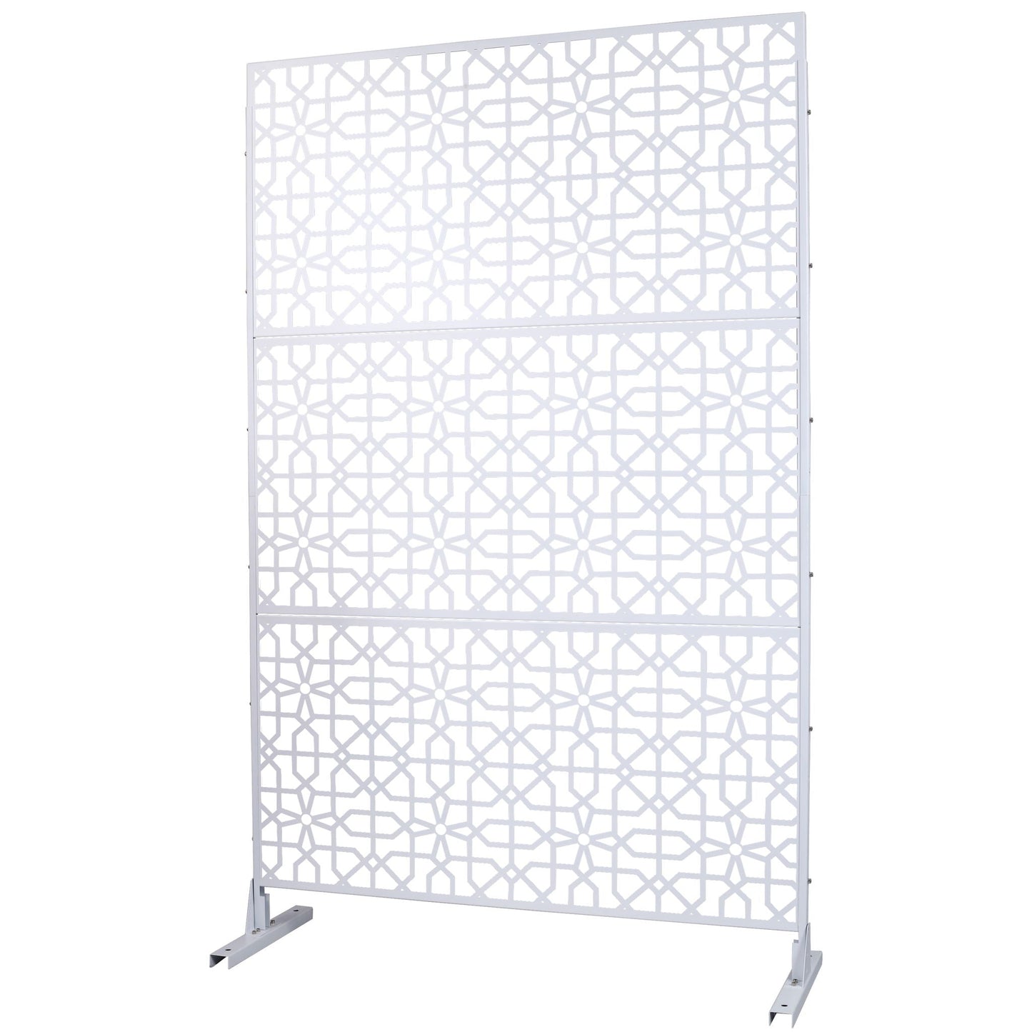 Outdoor & Indoor Metal Freestanding Decorative Privacy Screen