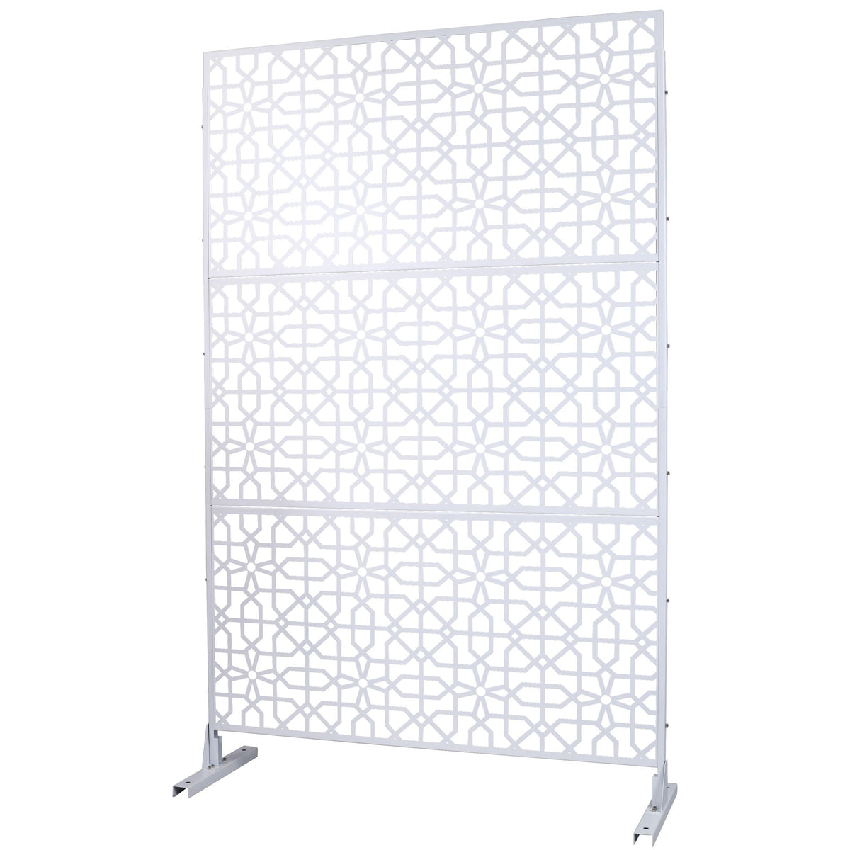 Outdoor & Indoor Metal Freestanding Decorative Privacy Screen