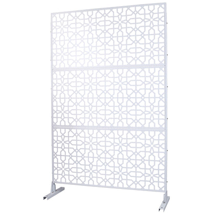 Outdoor & Indoor Metal Freestanding Decorative Privacy Screen