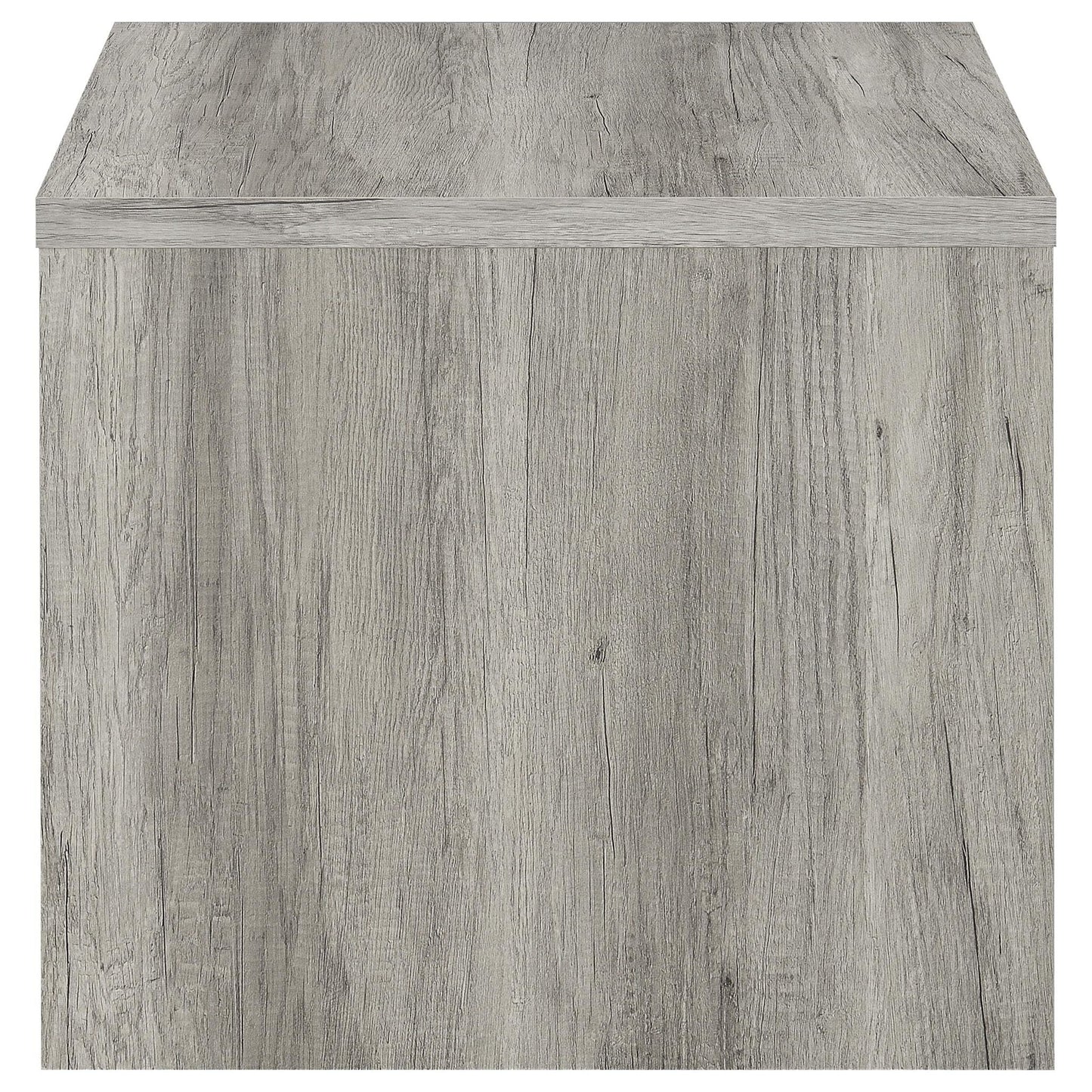 Nuberg - 2 Piece And End Table Set With Storage Drawers - Gray