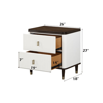 Carena - 5 Piece Bedroom Set (Eastern King Bed, Dresser, Chest, Mirror, Nightstand)