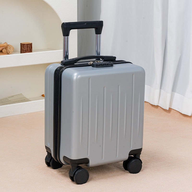 Board-Ready Mini Rolling Travel Suitcase