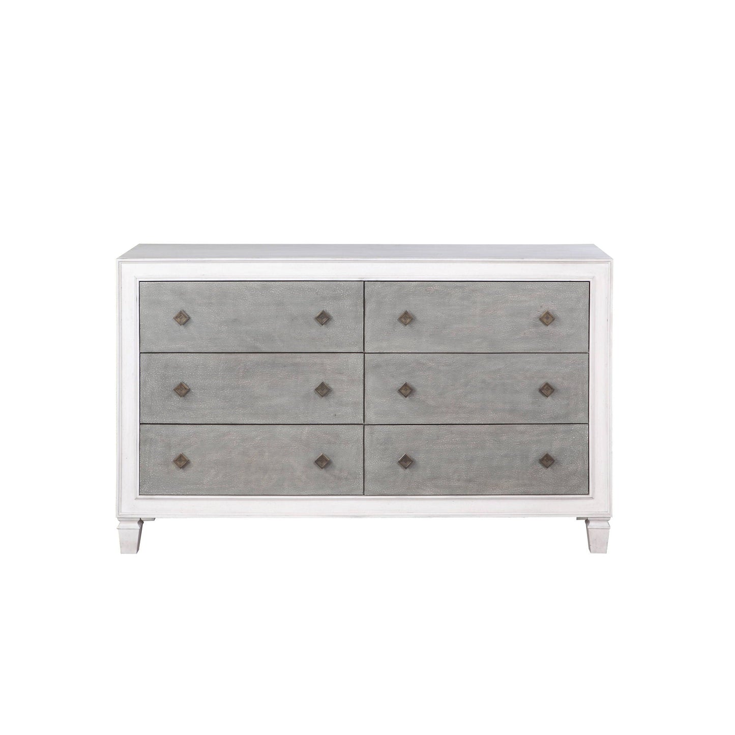 Katia Weathered Dresser - White