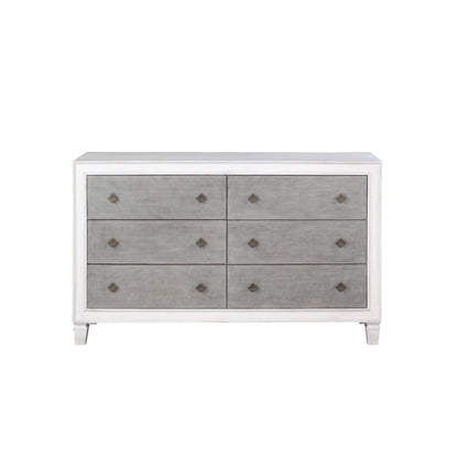 Katia Weathered Dresser - White