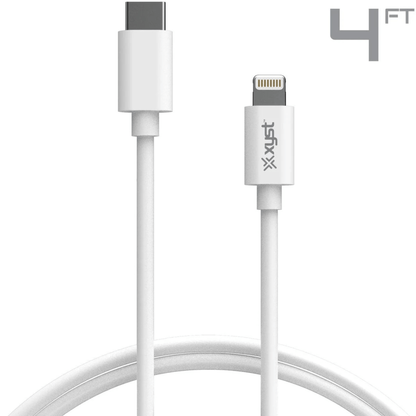 Xyst Charge and Sync USB-C to Lightning Cable 4Ft