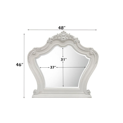 Latisha - Mirror - White