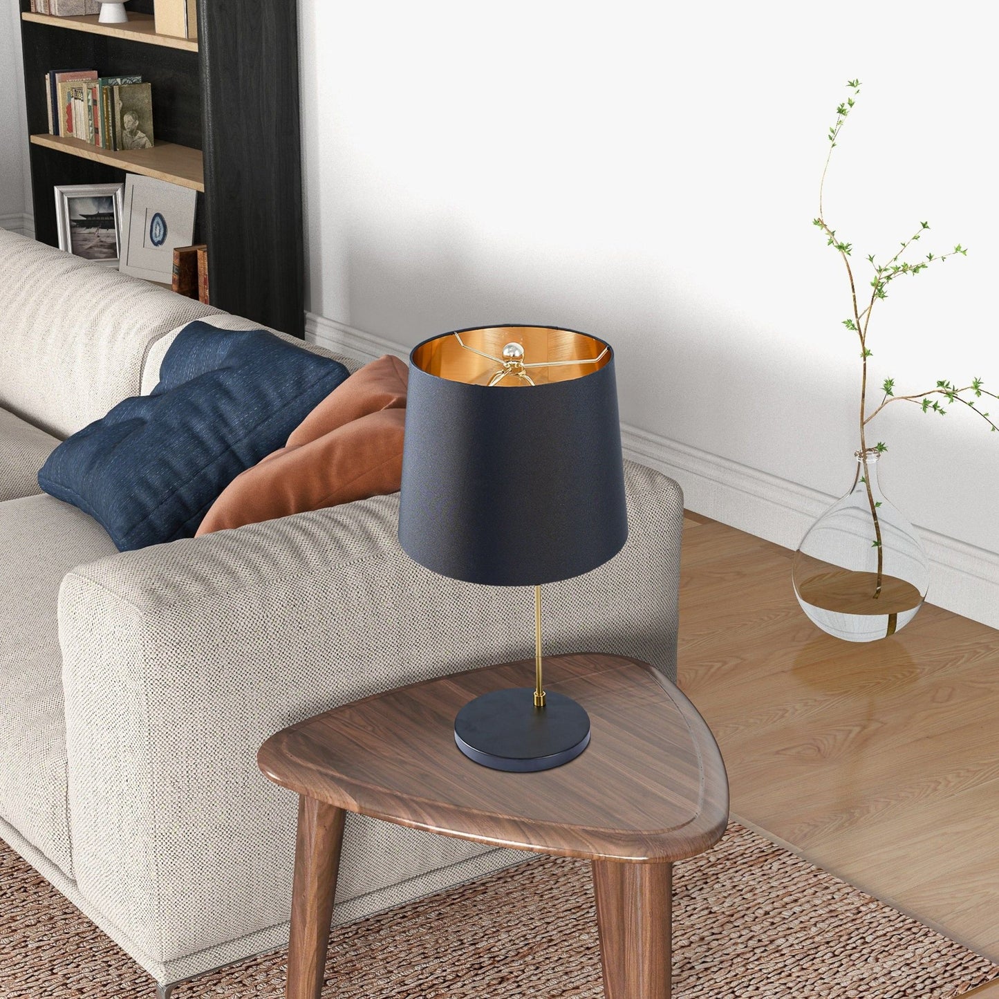 Desk Lamp For Bedside And Table Use - Black