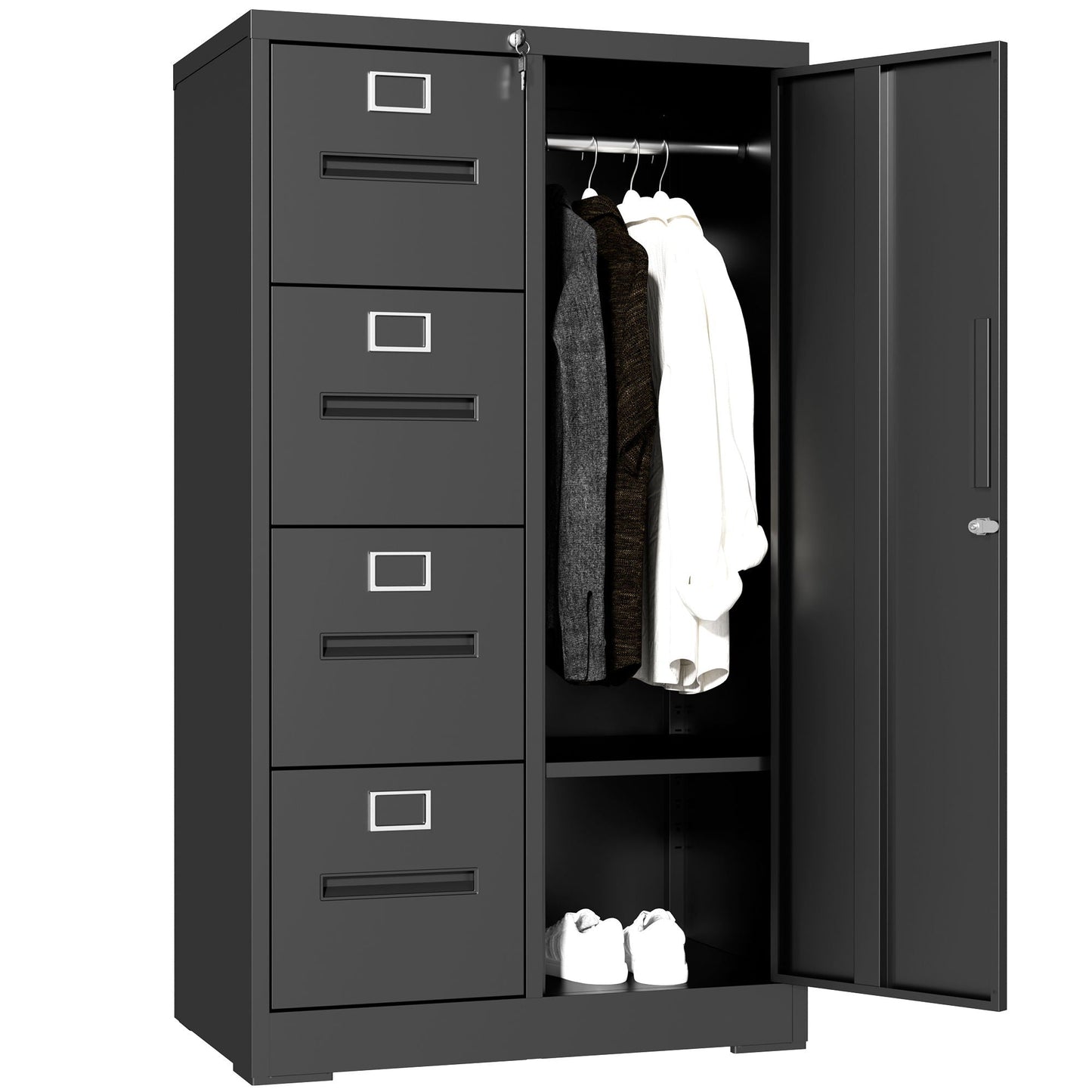 Storage Vertical Filing Cabinet With Lock