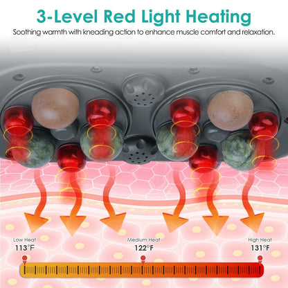 Electric Tummy & Cellulite Massager – 5 Modes, 3 Heat, 3 Speeds