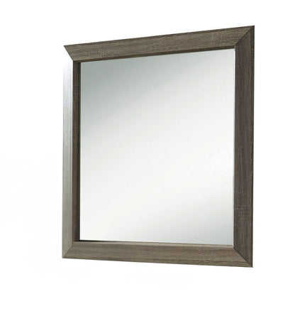 Lyndon - Mirror - Weathered Gray Grain