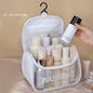 Travel Portable Cosmetic Bag – Large Capacity Unisex Hook Toilet Bag for Cosmetics Storage | Durable & Organized | Perfect for Travel and Daily Use