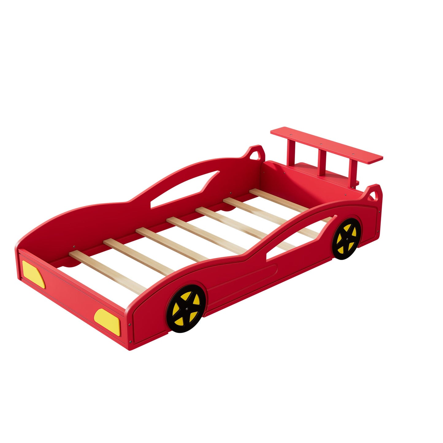 Race Car Platform Bed & Wheels