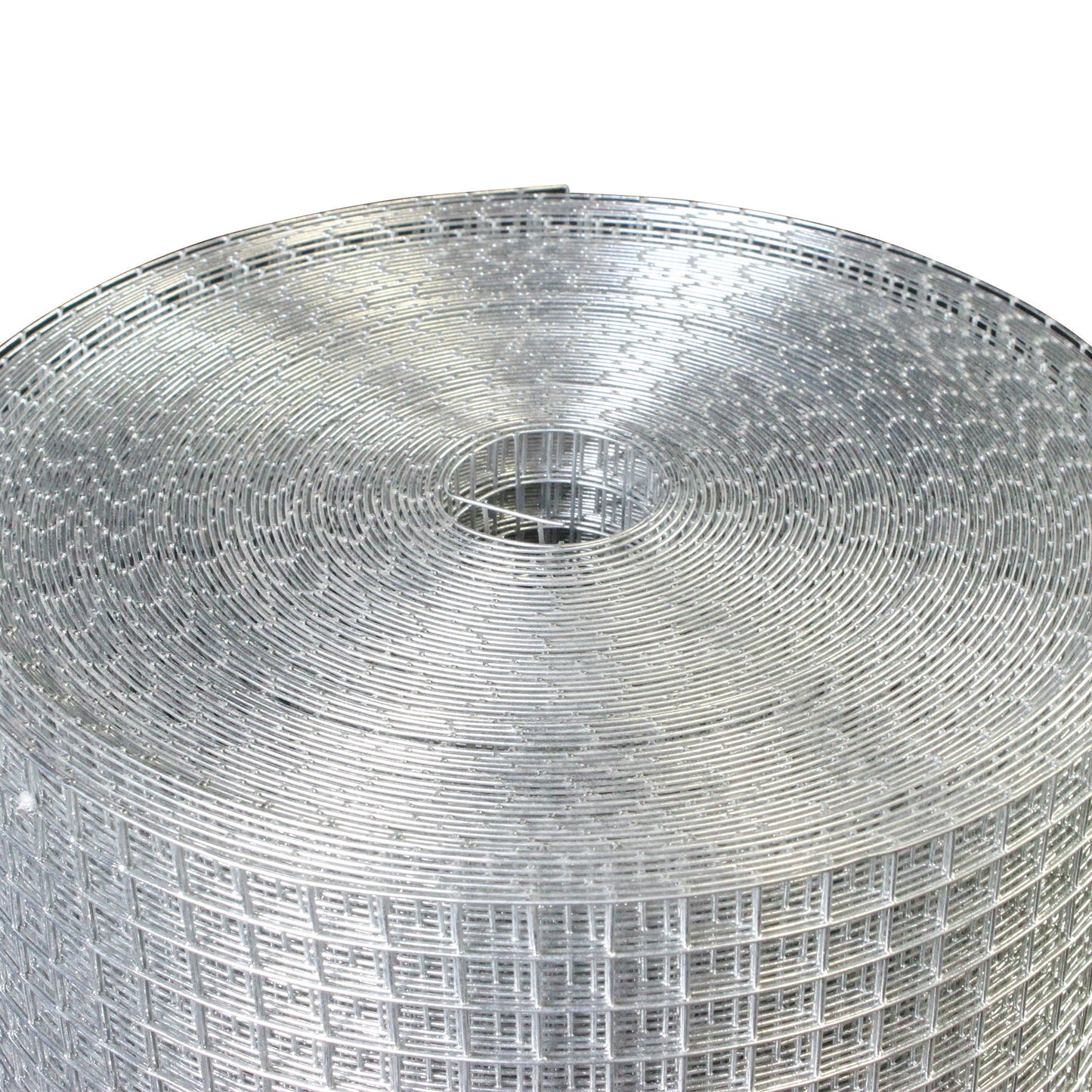 Galvanized Hardware Cloth, Metal Wire Fencing Roll For Garden And Animal Protection - Silver