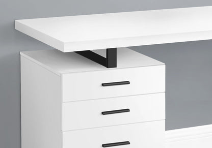 Computer Desk For Home Office, Left or Right Setup with Storage Drawers