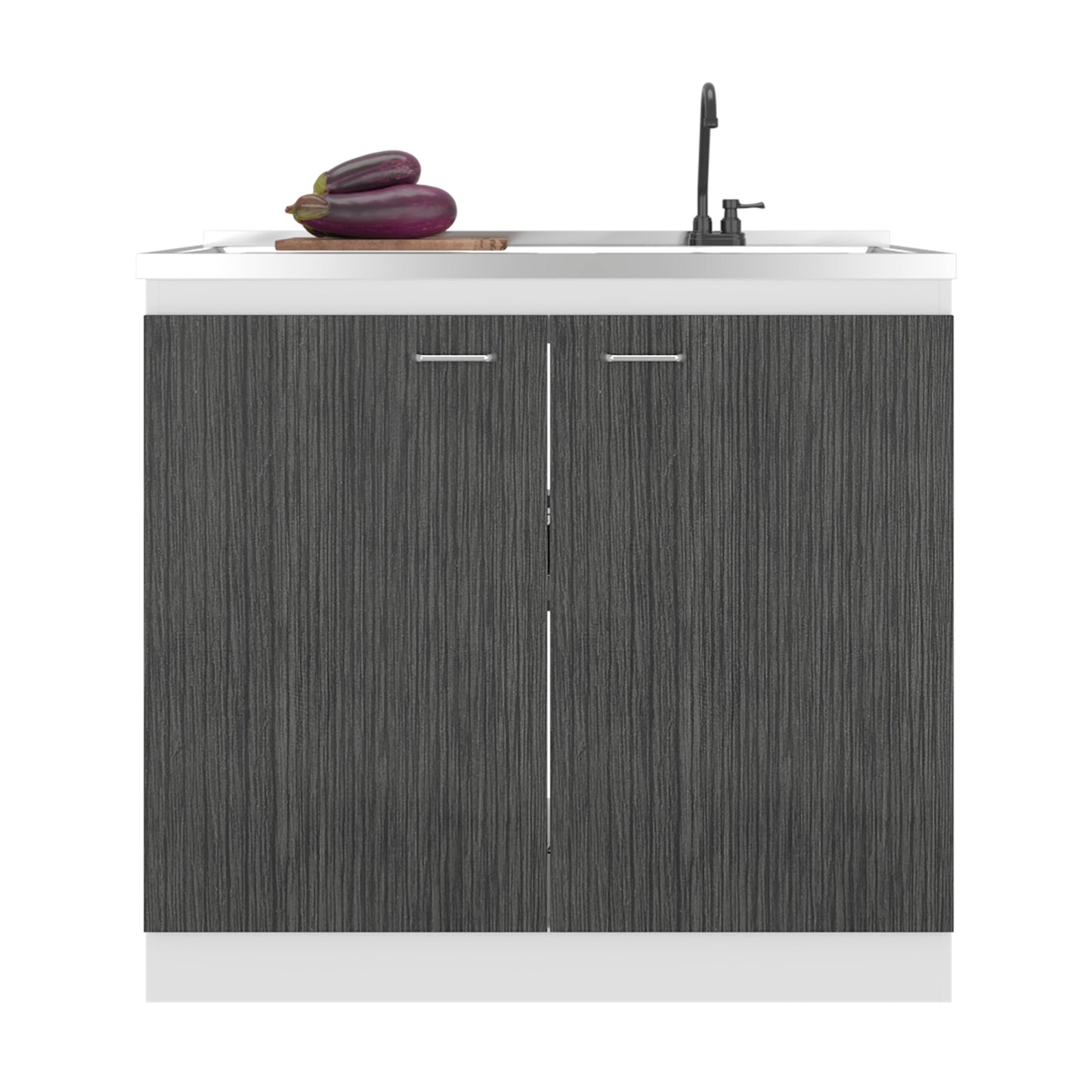Salento Freestanding Sink, Double Door Cabinet
