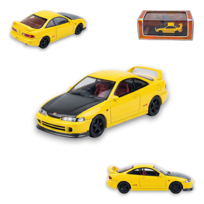 Nice Auto Honda Integra DC2 Yellow Resin 1:64