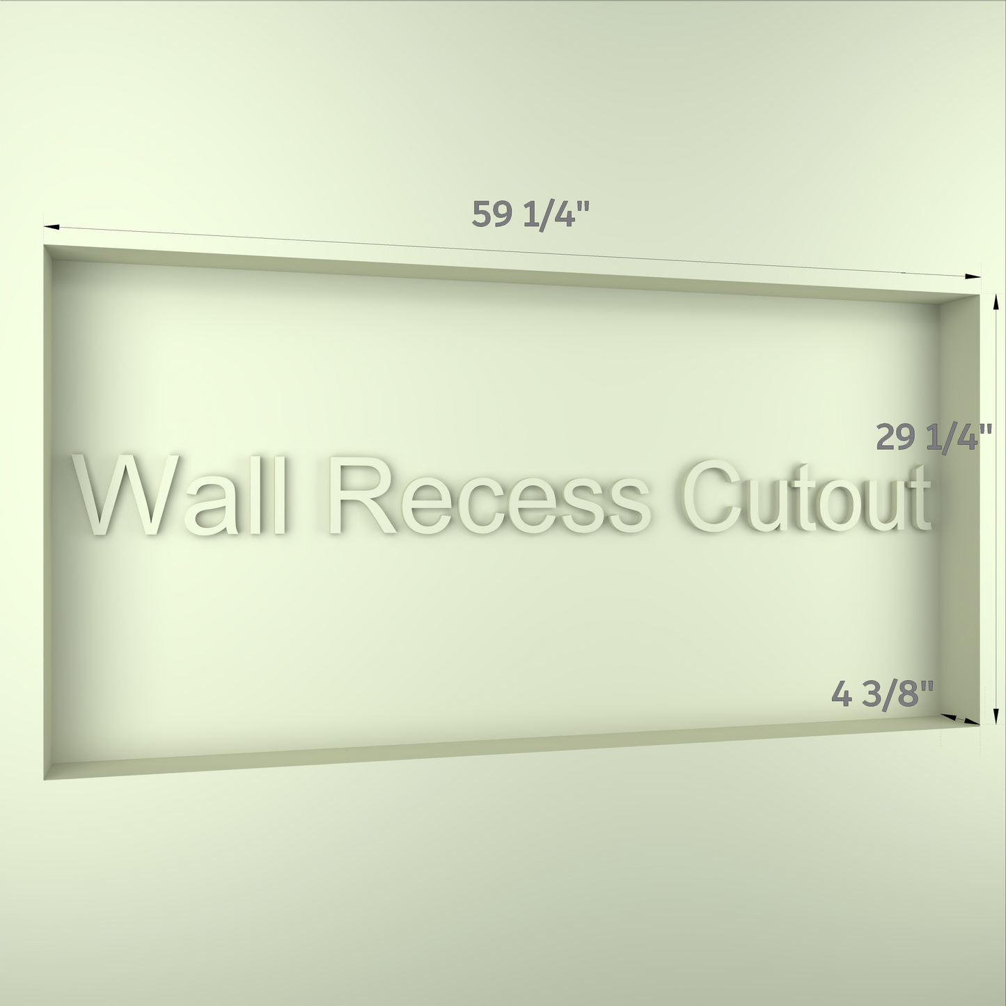 60 in. W x 30 in. H Rectangular Bathroom Mirror