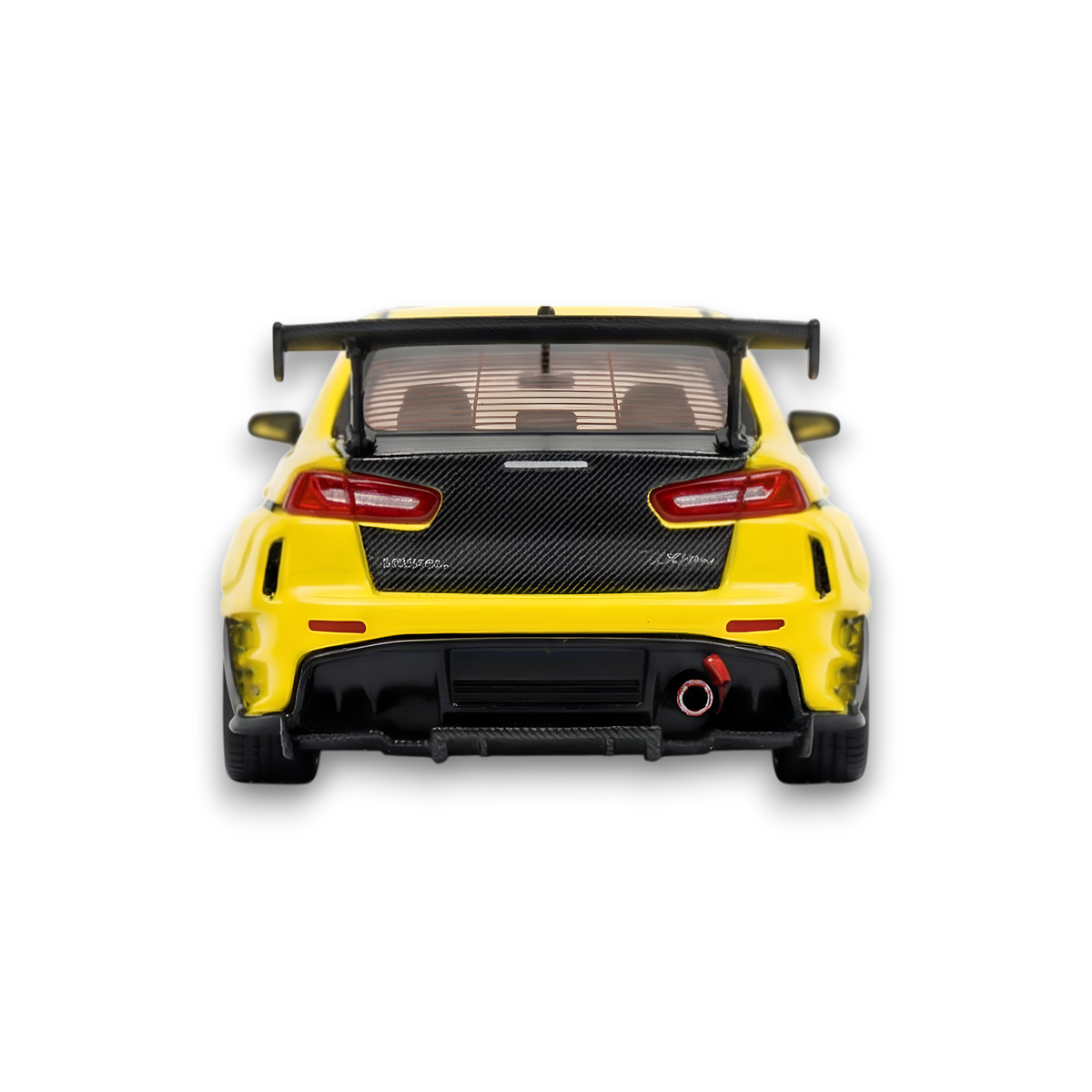 404ERROR Mitsubishi Evolution X Varis Widebody Yellow 1:64