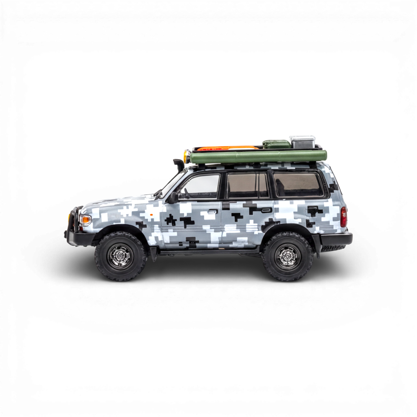 GCD Toyota Land Cruiser LC80 Digital Camouflage - Accessories Included 1:64
