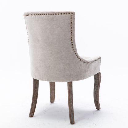 Ultra - Side Dining Chair, Nail Head (Set of 2)