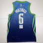 Autographed/Signed Kristaps Porzingis Dallas Blue Basketball Jersey PSA/DNA COA