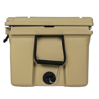 110 Quart Khaki Rotomolded Insulated Ice Chest