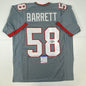 Autographed/Signed Shaquil Shaq Barrett Tampa Bay Pewter Grey Football Jersey PSA/DNA COA