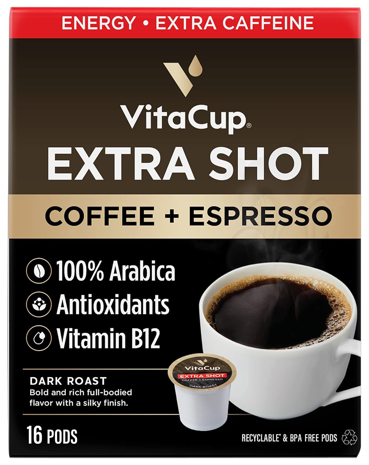 Organic Coffee Pods — Bold Flavor