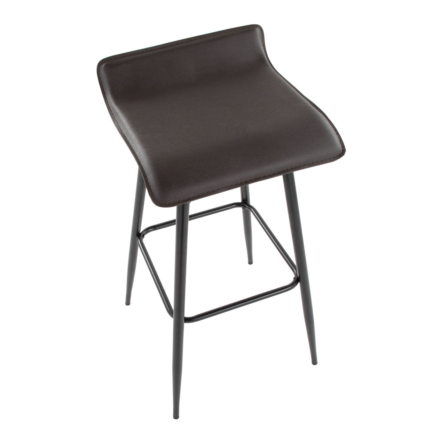 Ale - Contemporary Fixed-Height Bar Stool (Set of 2)