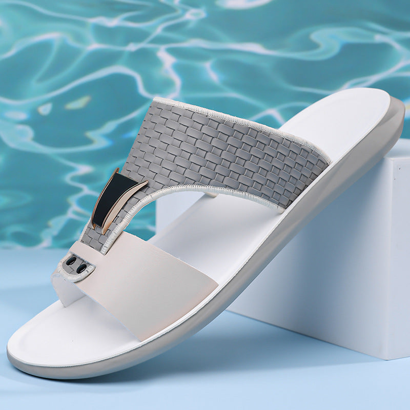 Large-size Mens Beach Sandals For Summer Outdoor Wear