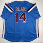 Autographed/Signed Pete Rose 4256 Philadelphia Blue Baseball Jersey Athlete Hologram COA