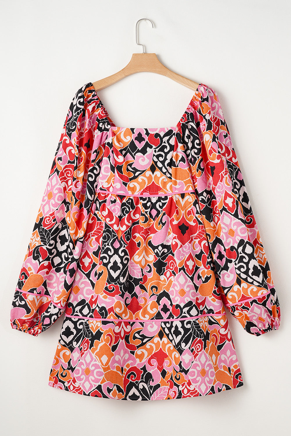 Nicole Puff Sleeve Mini Dress
