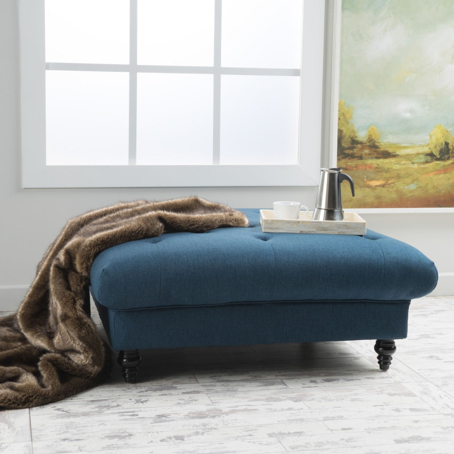 Madrid Tufted Ottoman Footrest