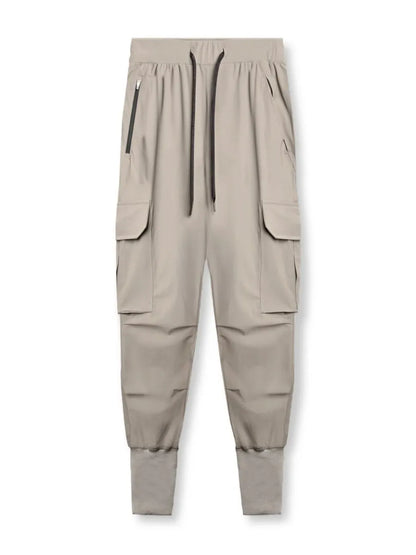 Men's Plus Size Drawstring Joggers with Pockets