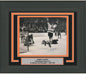 Framed Autographed/Signed Bobby Bob Clarke B&W Philadelphia Flyers 16x20 Hockey Photo JSA COA