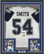 Framed Autographed/Signed Jaylon Smith 35x39 Dallas Color Rush Football Jersey PSA/DNA COA