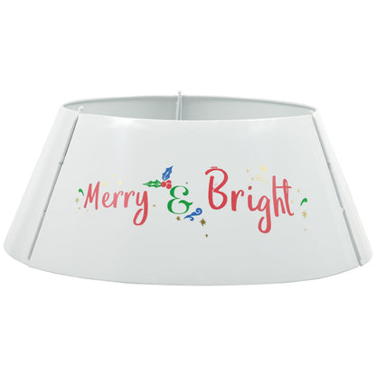 HOMCOM 26 Inch Christmas Tree Collar Ring, Stand Cover for Decor