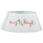 HOMCOM 26 Inch Christmas Tree Collar Ring, Stand Cover for Decor