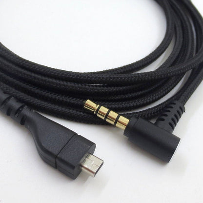Suitable for Celery Ice Arctis 3 5 7 Pro Mini Needle USB Braided Earphone Cable