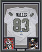 Framed Autographed/Signed Darren Waller 35x39 Las Vegas Oakland Color Rush Football Jersey Beckett BAS COA