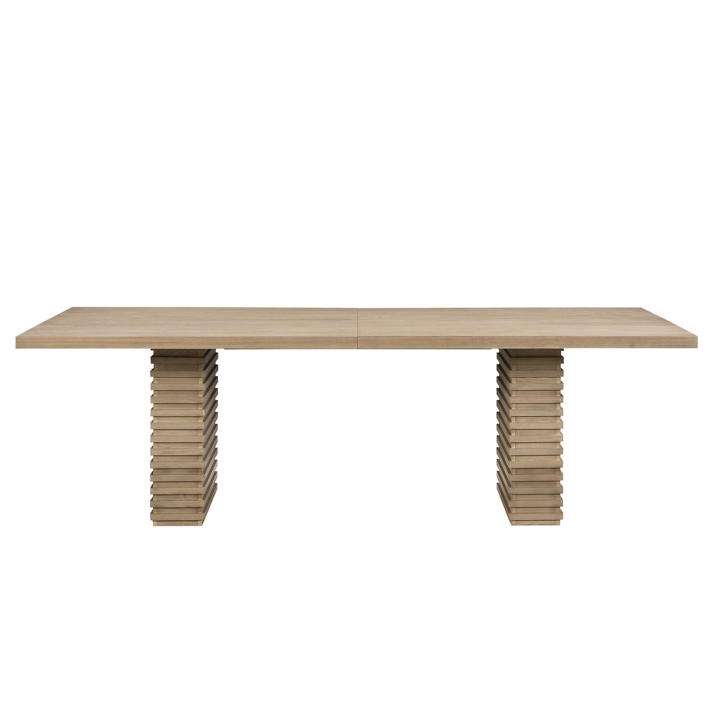 95-Inch Dining Table in Light Ash