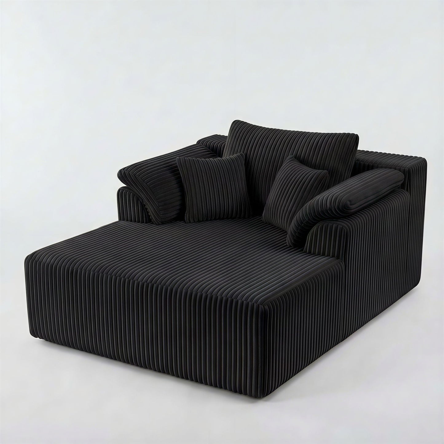 Chaise Lounge Chair, Deep Seat Sleeper Couch For Living Room