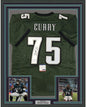 Framed Autographed/Signed Vinny Curry 35x39 Philadelphia Green Football Jersey PSA/DNA COA