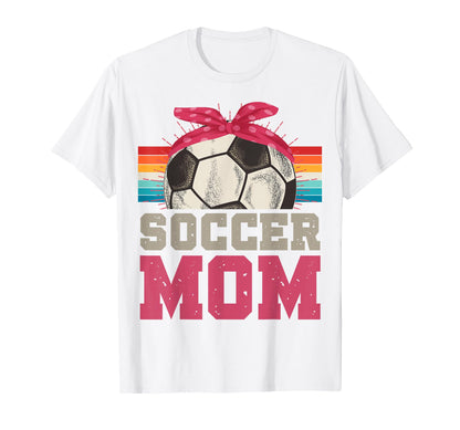 Soccer Mom Soccer Player Sport T-Shirt - Casual Everyday Wear for Adults